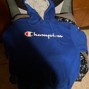 Blue Champion hoodie